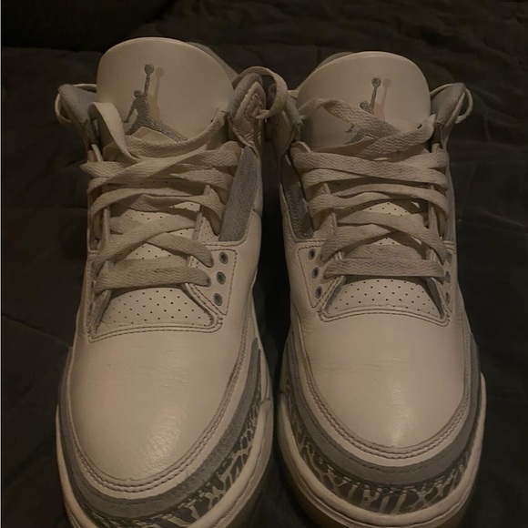 Jordan 3 craft ivory barely used no box